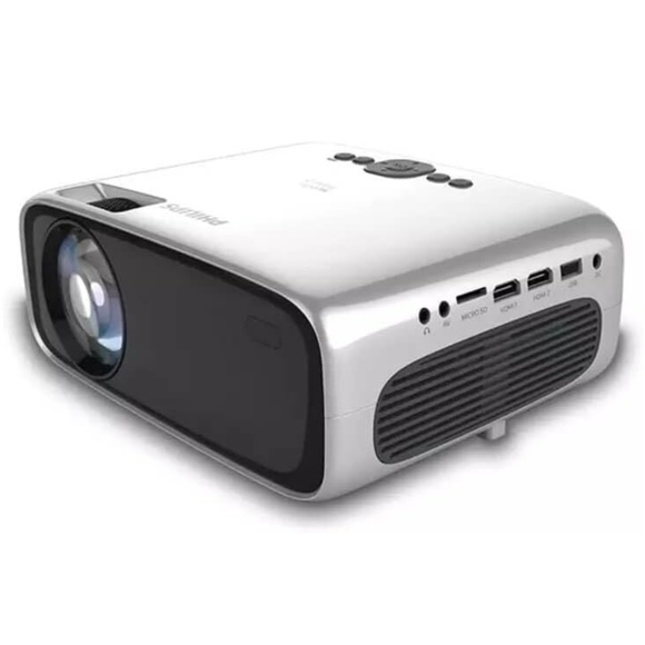Philips NeoPix Easy+ Projector, Wi-Fi Screen Mirroring, Built-in Media Player - Picture 1 of 4